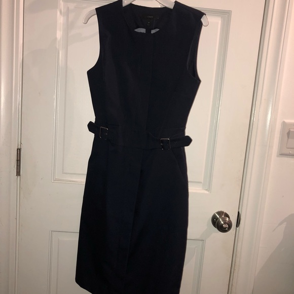 J. Crew Navy Dress NWT - Picture 1 of 5